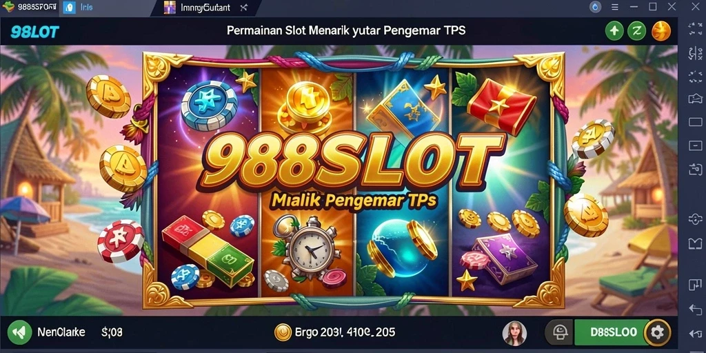 Tampilan menarik dari gameplay 988SLOT yang penuh warna.