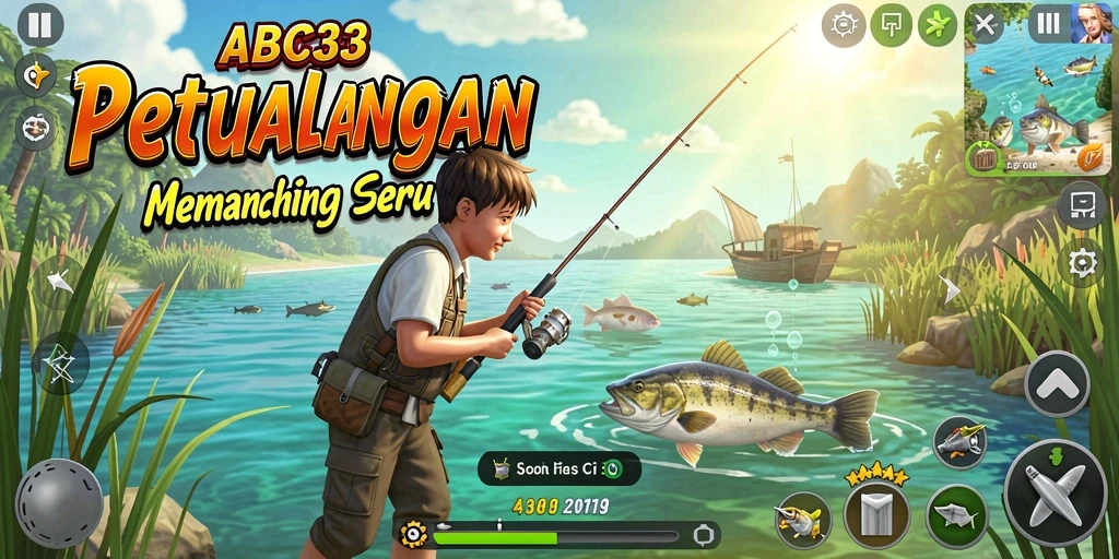 Tangkapan ikan yang seru di ABC33 dengan berbagai jenis ikan.