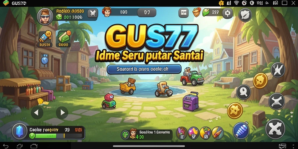 Screenshot GUS77 menunjukkan gameplay Idle yang mengasyikkan dan santai.