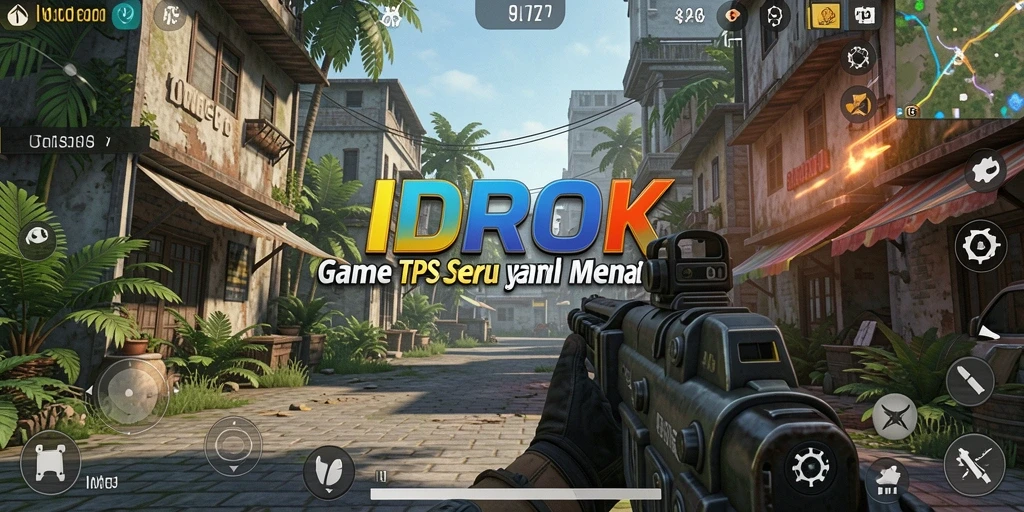 Tampilan gameplay seru di medan pertempuran IDROK.