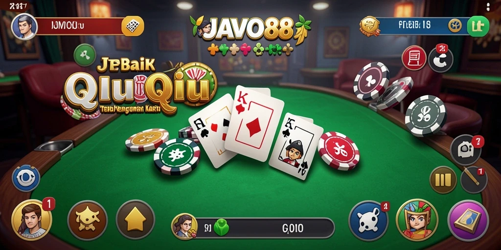 Screenshot dari gameplay seru QiuQiu di JAVO88.