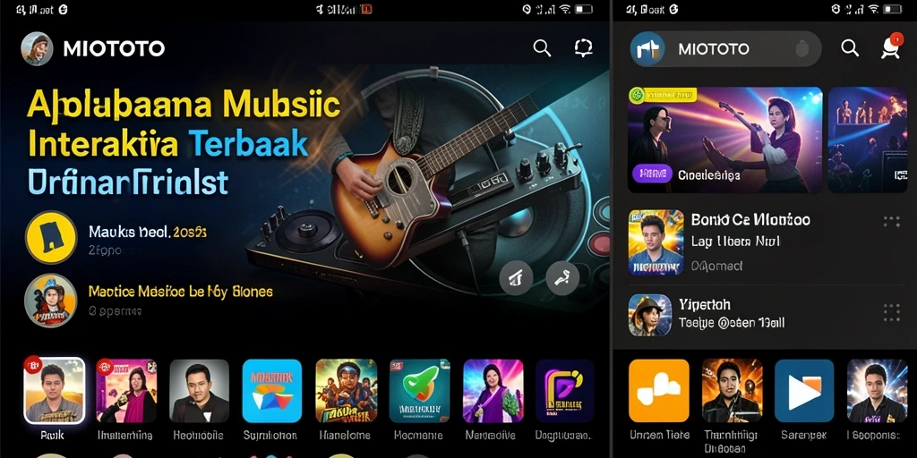 Tampilan gameplay MIOTOTO yang interaktif dan menarik.