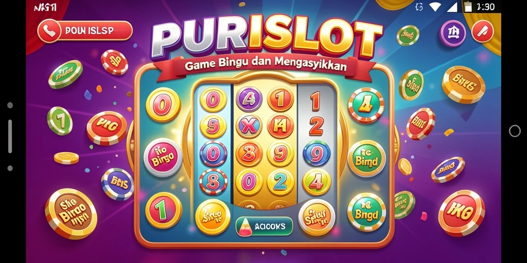 Gameplay seru di PURISLOT dengan interaksi pemain Bingo.