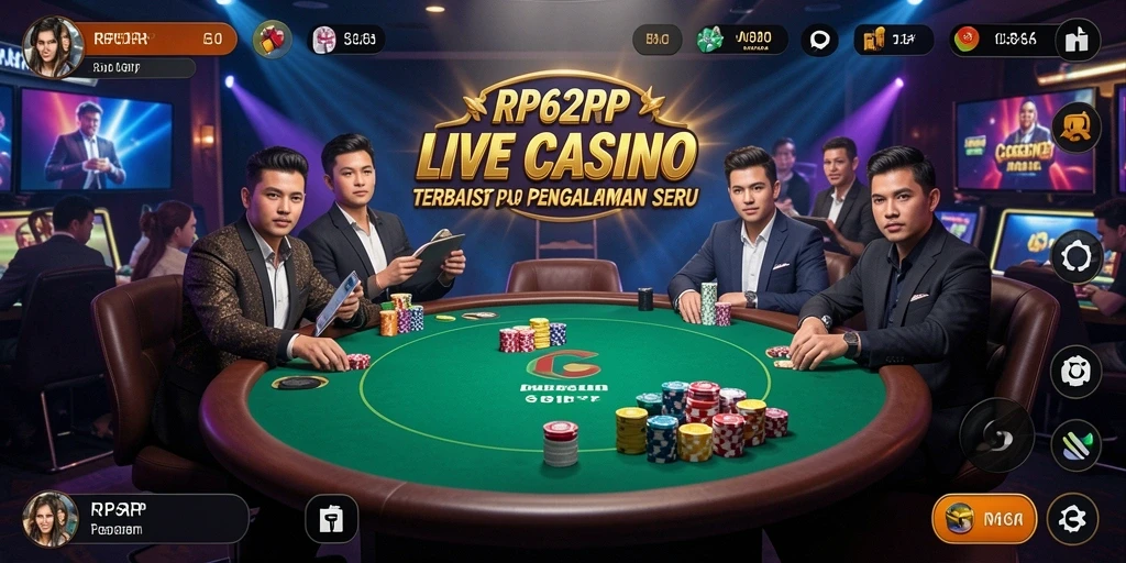 Gameplay Live Casino yang menarik dan interaktif dari RP62RP.