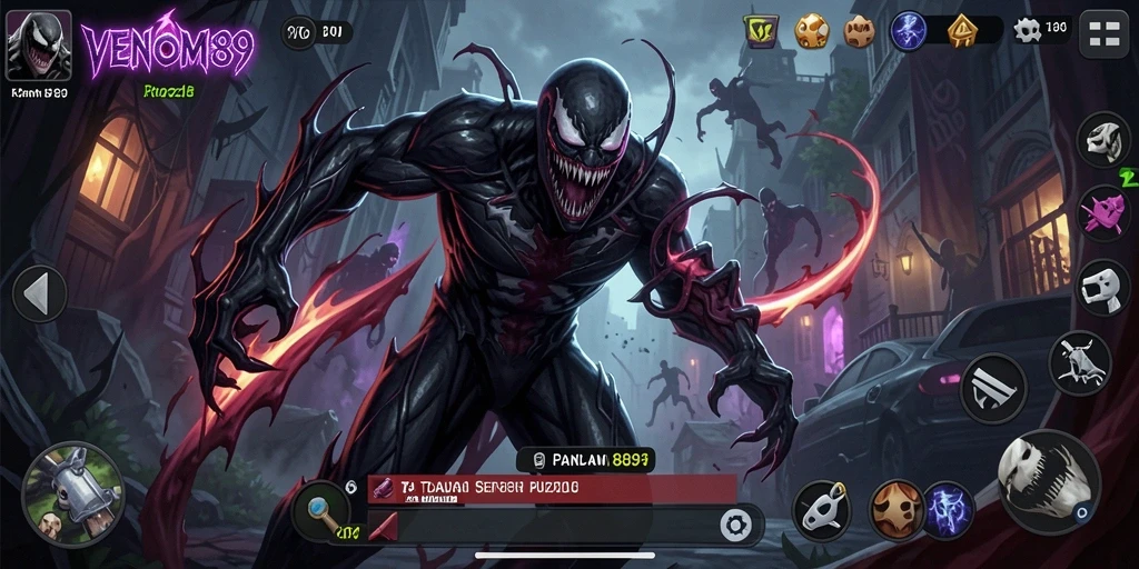 Screenshot dari gameplay VENOM889 yang menarik dan menantang.