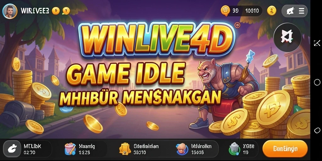Tampilan gameplay <strong>WINLIVE4D</strong> yang menyenangkan dan interaktif.